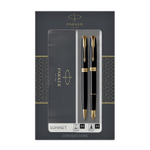 Набор из двух ручек  Parker SONNET BLACK GT  (перьевая+ шарик)