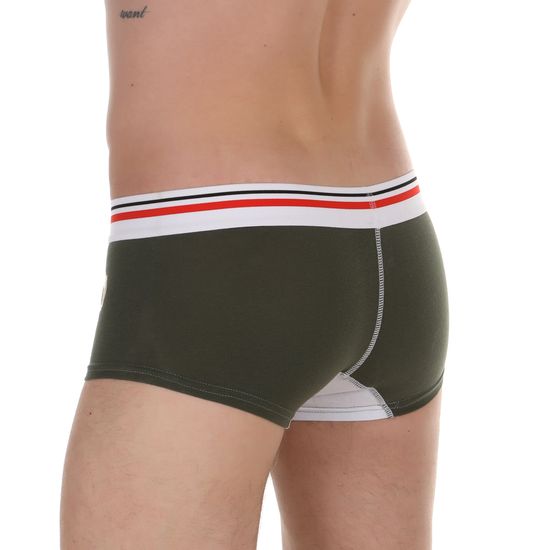 Мужские трусы хипсы хаки Diesel