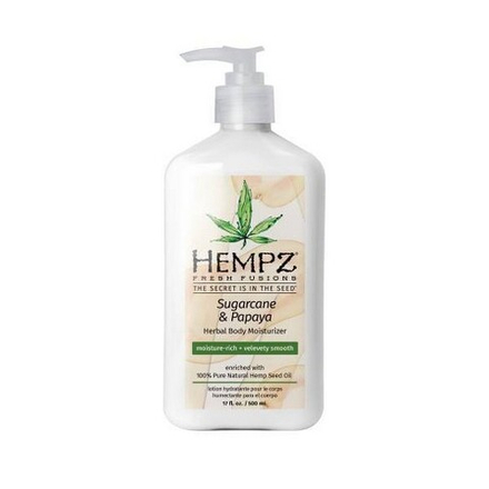 Молочко для тела HEMPZ Sugarcane & Papaya Herbal Body Moisturizer 500 мл
