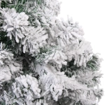 Ёлка «Камелия» 150 см, ПВХ с белым инеем (320 веток)