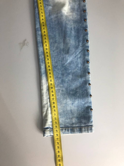 Джинсы Gloria Jeans с заклепками, визуально на 46 размер