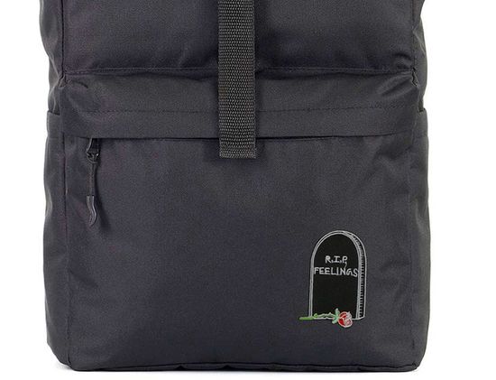 Нашивка термоаппликация на одежду и на рюкзак. Feeling, RIP