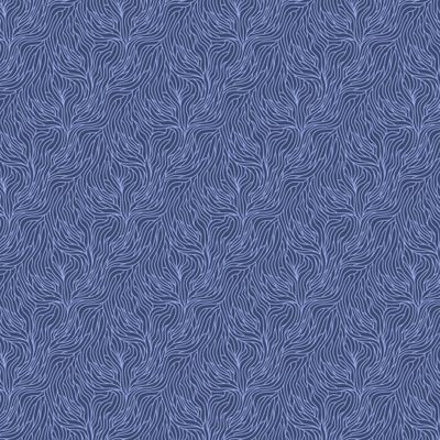 Горгониевый Коралл на синем фоне