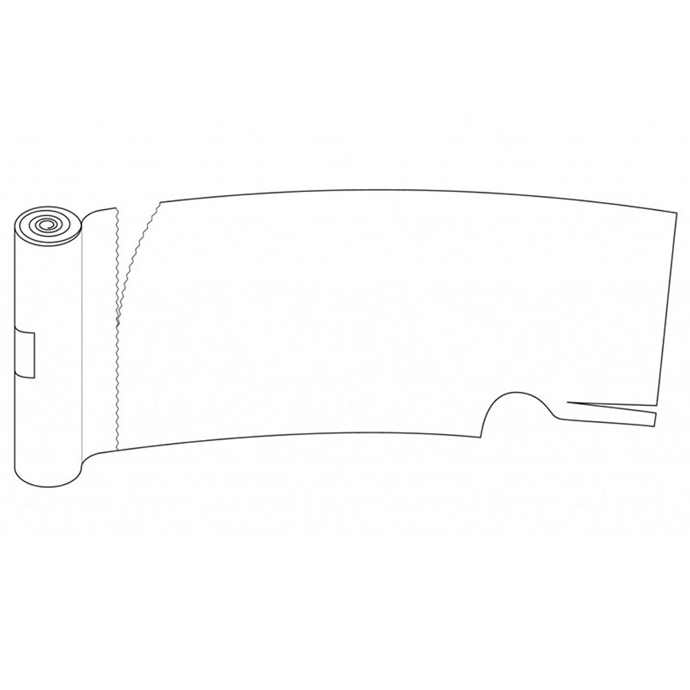 Пеньюар для парикмахерских работ White line 140x100 см полиэтилен 50 шт/упак