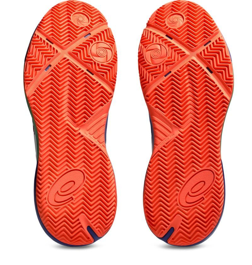 Мужские кросовки для Padel Asics Gel-Challenger 15 Padel - белый/яркий коралловый