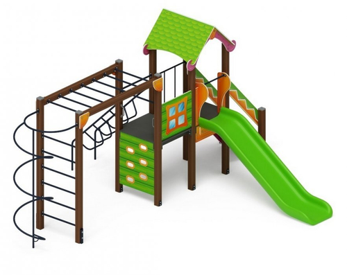 Детский игровой комплекс Лукоморье ДИК 2.25.05-01 H=1200