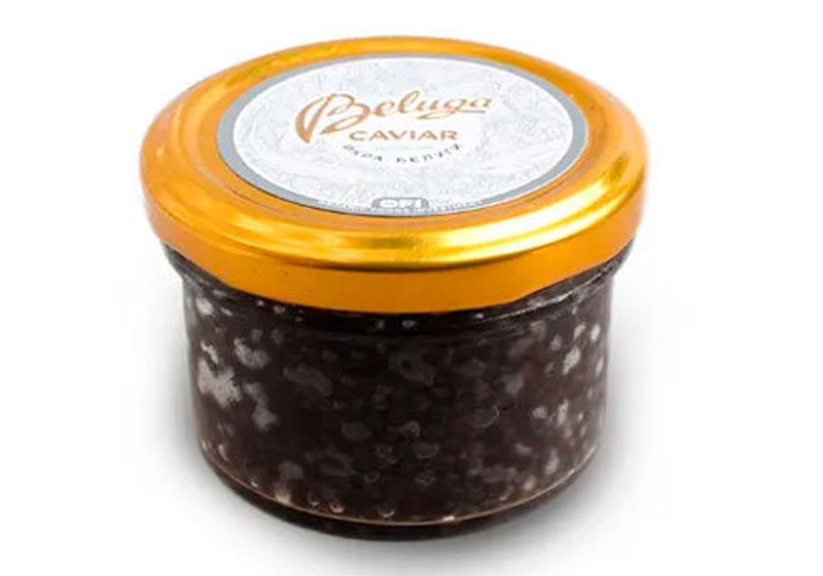 Икра черная белужья OFI, 100г