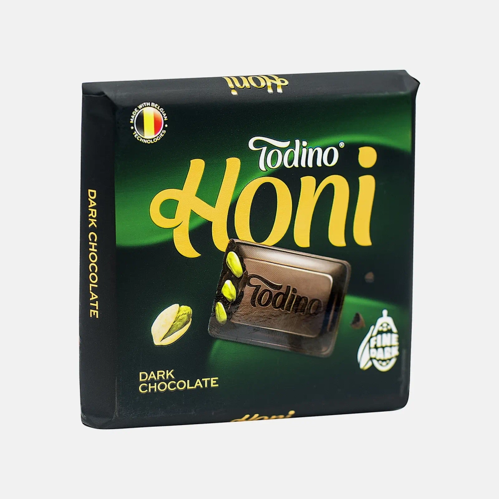 Шоколад темный с фисташкой Honi 60г