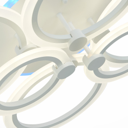 Светильник потолочный Evoluce Cerina SLE500552-06RGB