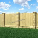 Профлист С-8 ECOSTEEL Сосна мат. 0,5 мм