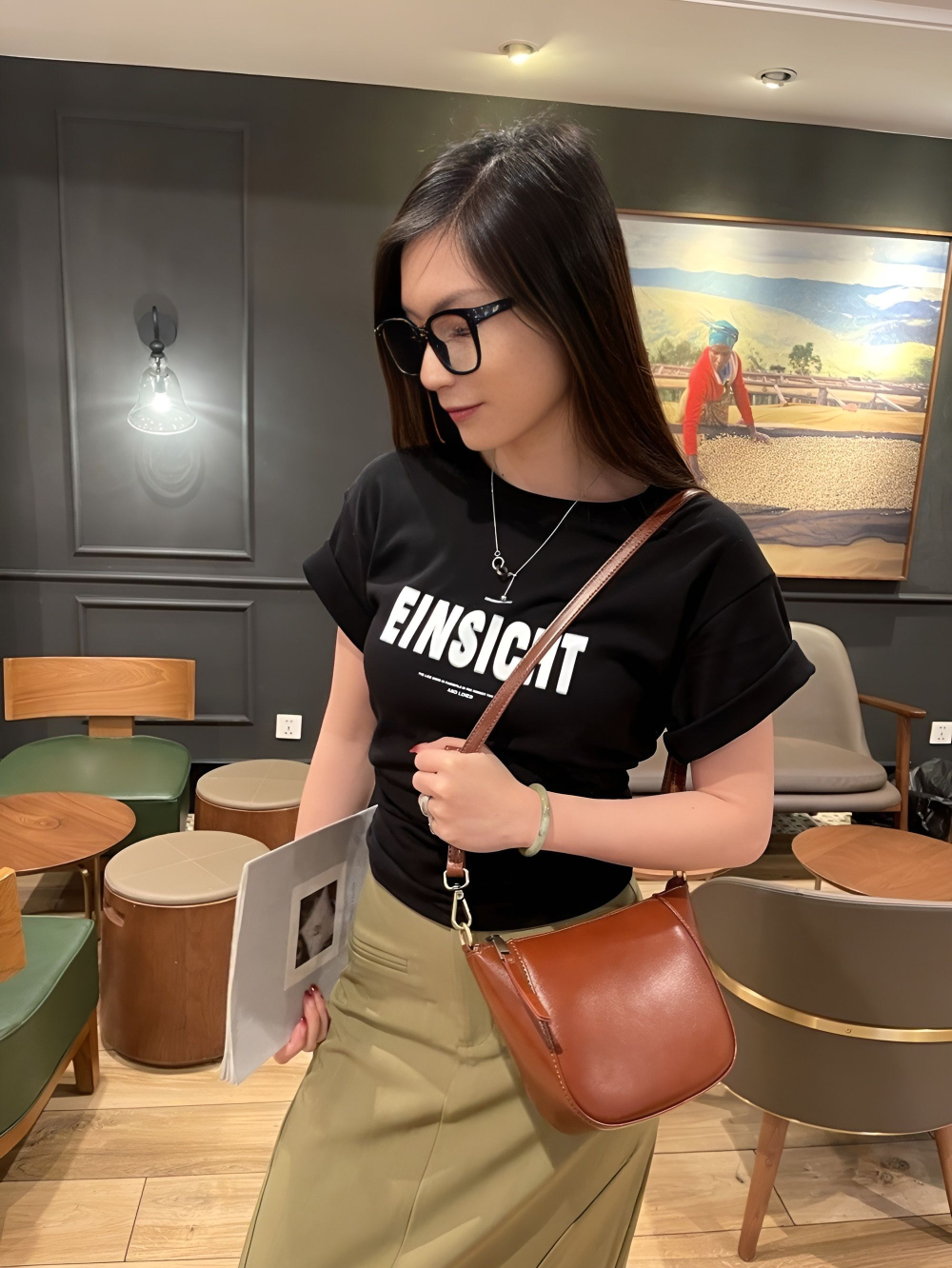 сумка женская натуральная кожа через плечо кросс боди маленькая