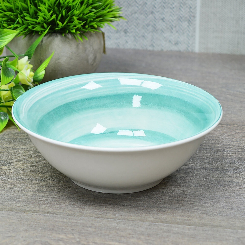 Салатник 15см Аэрограф зеленый