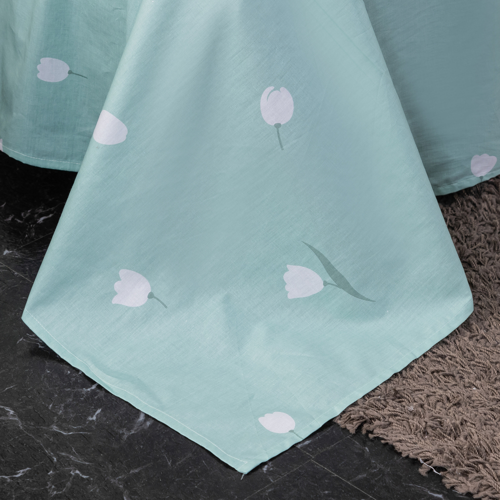 Комплект постельного белья Люкс Сатин 100% хлопок на резинке AR303