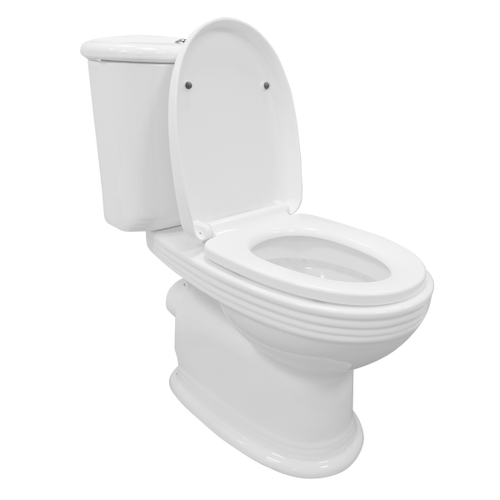 Унитаз-компакт Azario Benty AZ-237 с крышкой-сиденьем микролифт, белый