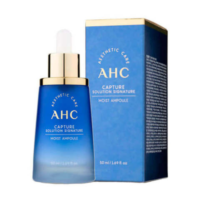 AHC Capture Solution Signature Moist Ampoule, 50ml Антивозрастная сыворотка с пробиотиками