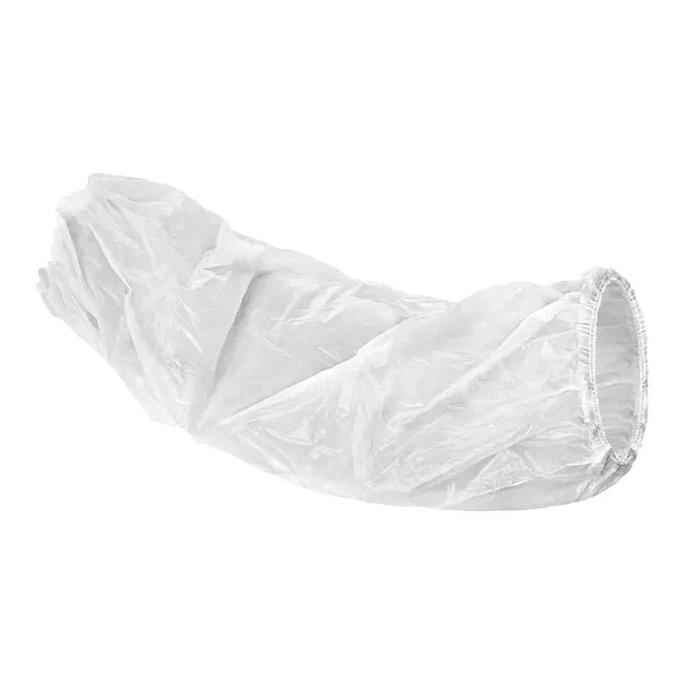 Нарукавники одноразовые полиэтиленовые белые 25x40 см 25 пар в упаковке