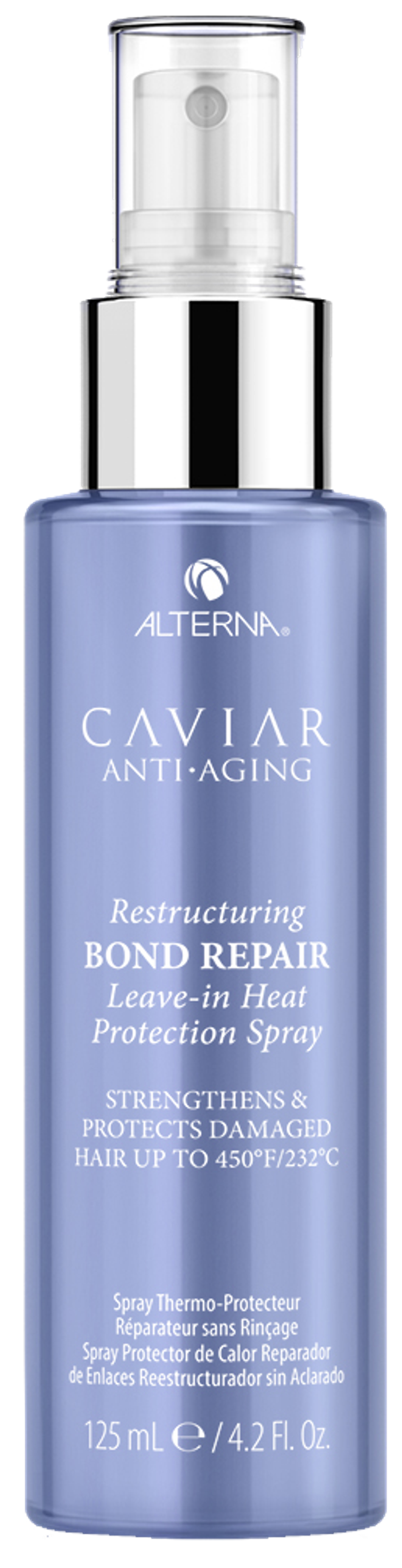 CAVIAR Anti-Aging Restructuring Bond Repair Leave-in Heat Protection Spray/Несмываемый термозащитный спрей-регенерация для восстановления поврежденных волос, 125 мл