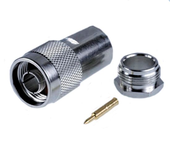 N-112B (2.4mm pin),  N, вилка, прижимная, RG-213 (RG-8)