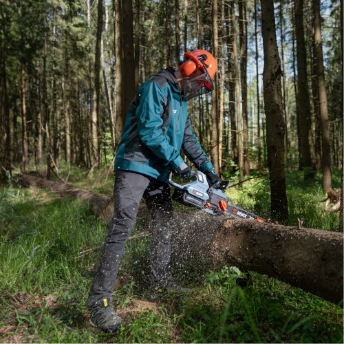 Пила цепная аккумуляторная SENIX CSX6-M1-EU, X6 60V, 1акб и зу