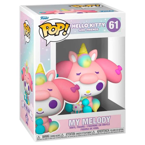 Фигурка Funko POP! Hello Kitty And Friends My Melody Unicorn Party (61) 65751 / Фигурка Фанко ПОП! по мотивам мультсериала "Приключения Hello Kitty и ее друзей", Май Мелоди