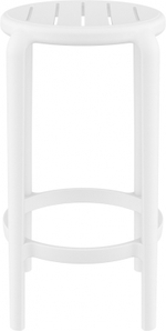 Табурет пластиковый полубарный Siesta Contract Tom Bar 65, белый