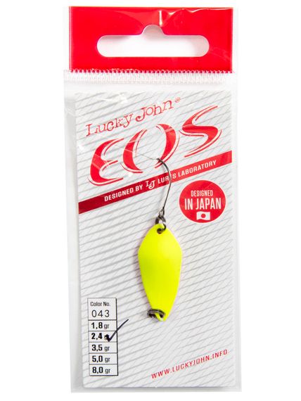 Блесна колеб. Lucky John EOS длин.29мм/02.4г 043