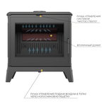 Печь-камин EVEREST Н16