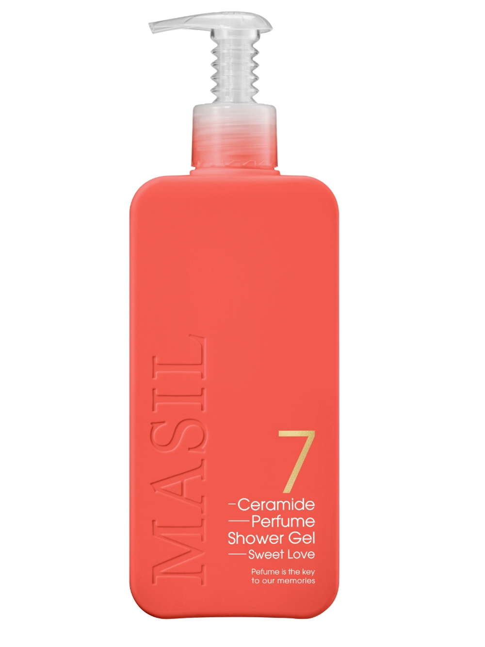 MASIL -  ГЕЛЬ ДЛЯ ДУША 7 CERAMIDE PERFUME SHOWER GEL (SWEET LOVE), 500 МЛ.