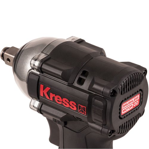 Гайковерт аккумуляторный KRESS KU272.2 20V 4Ач х2, Зу 2А, кейс