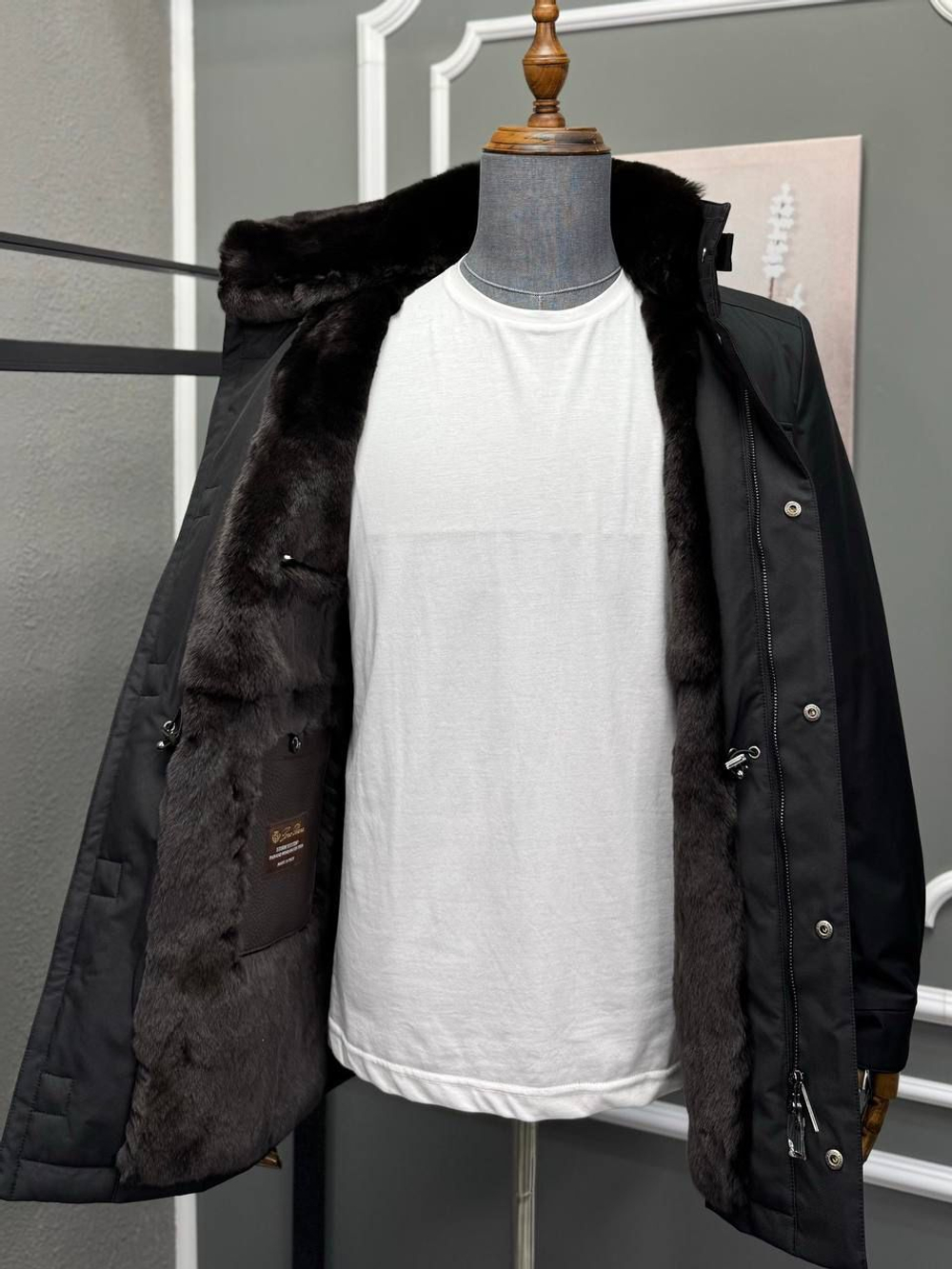 Куртка с мехом Loro Piana