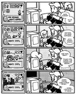 Комикс Клава и последняя жизнь