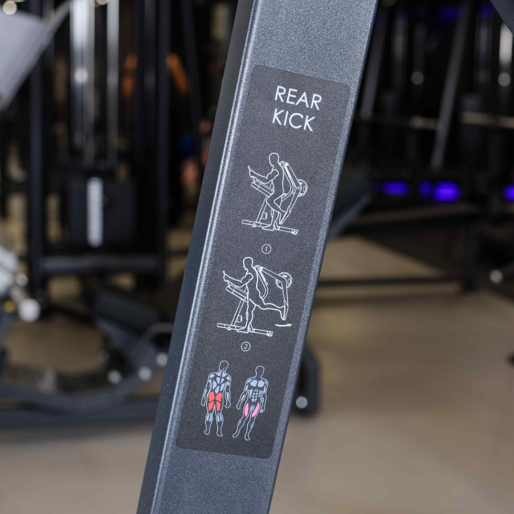 D940 Глют-машина (ягодицы), рычаги серые