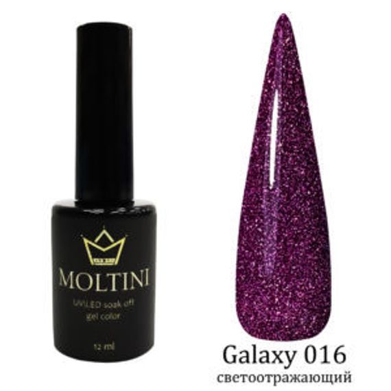 Гель-лак Moltini Galaxy 016, 12 ml