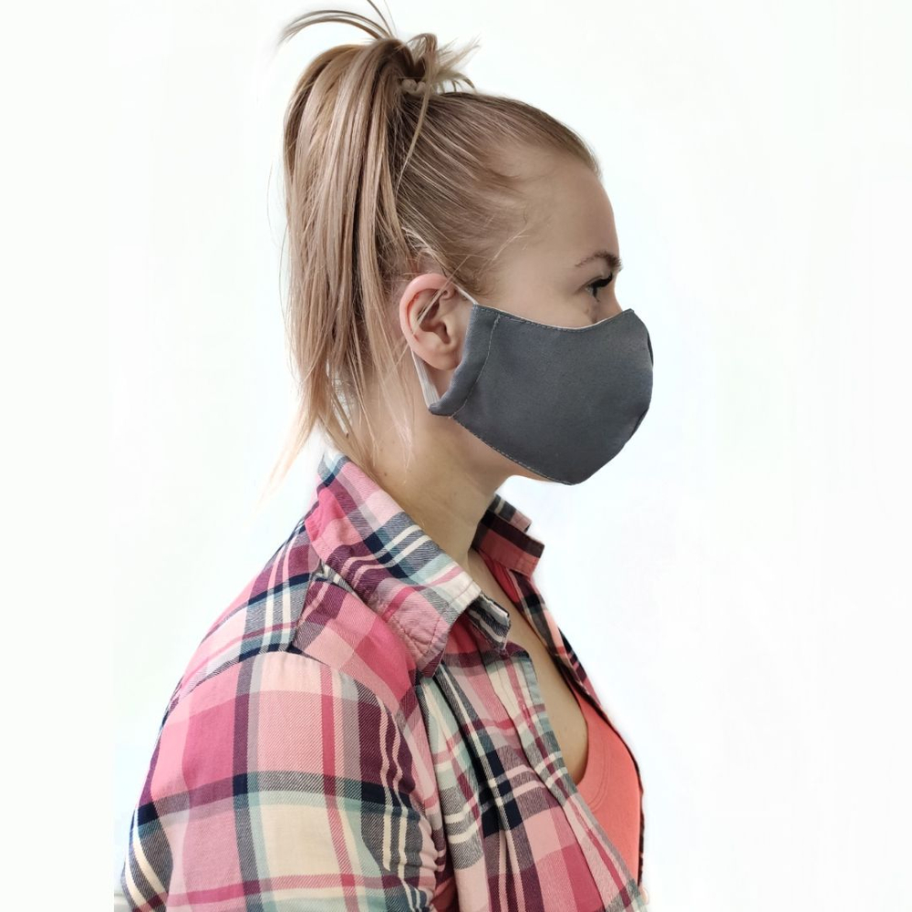 Защитная маска для лица многоразовая