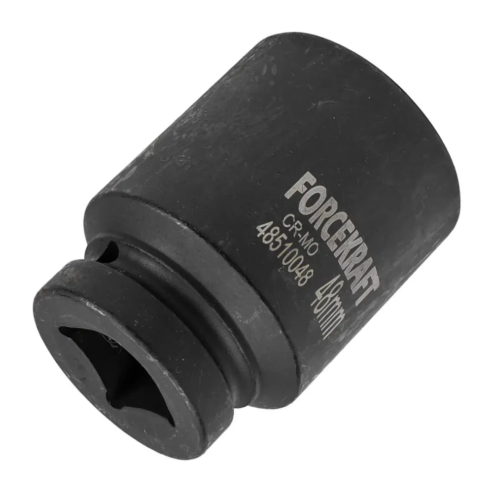 Головка ударная глубокая 1'', 48мм (6гр) FORCEKRAFT FK-48510048