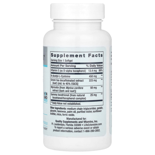 Life Extension, GEROPROTECT Ageless Cell, средство против старения клеточной системы, 30 капсул