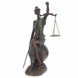 GAEM Фигурка декоративная "Фемида", L17 W16 H34 см