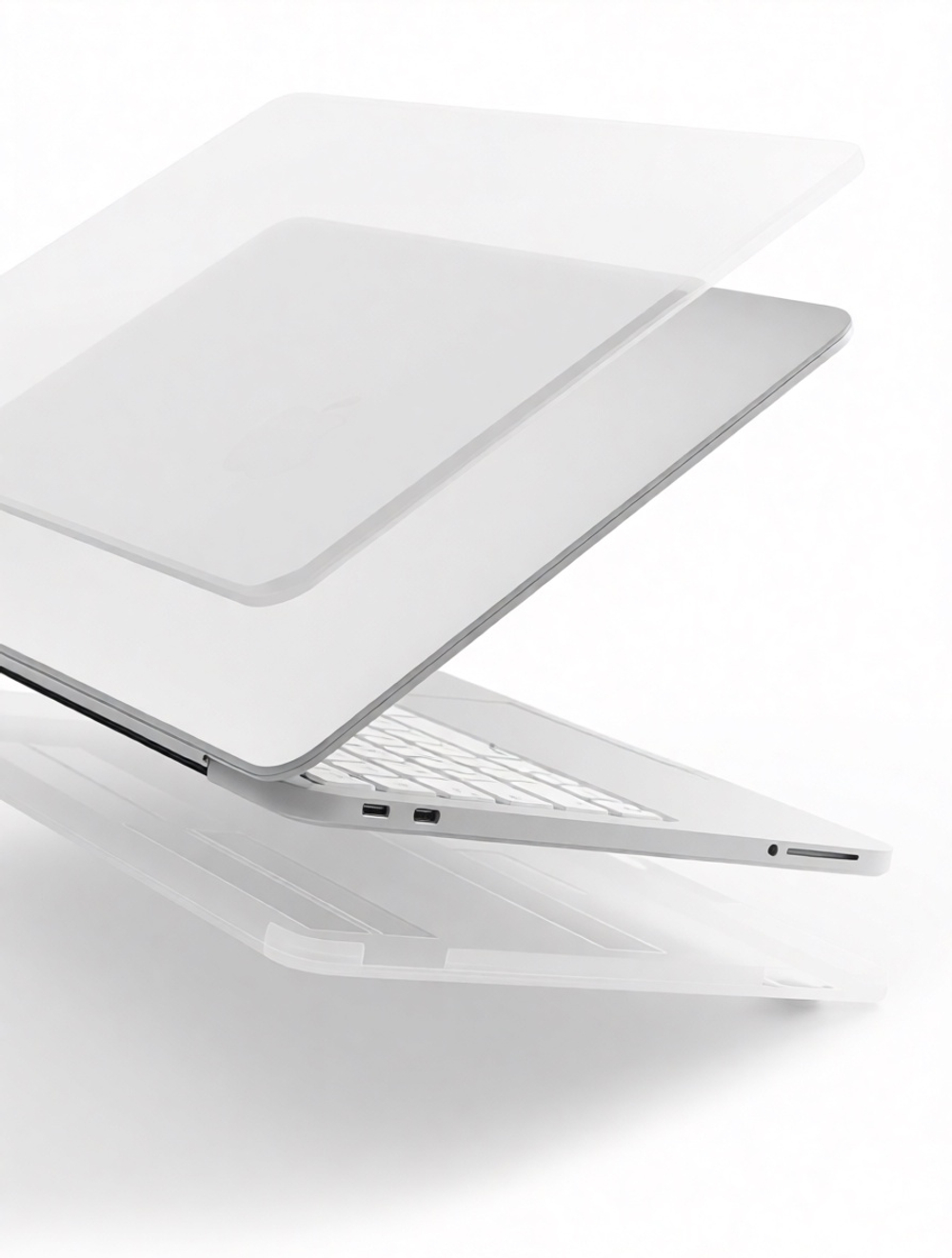 Чехол накладка Gurdini Ultra Slim Case для Macbook Neo 13" (A3404) Transparent Matte
