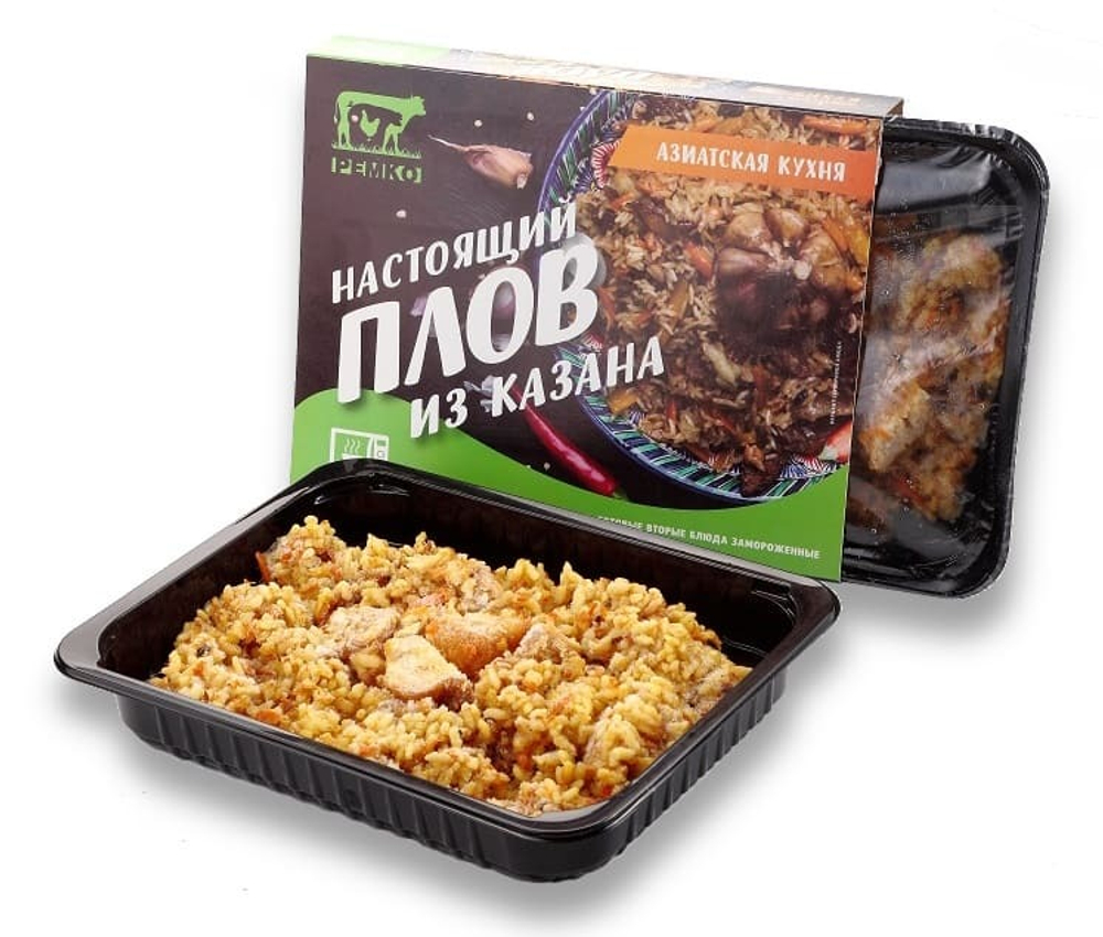 Плов с курицей замороженный, Ремко, 300г
