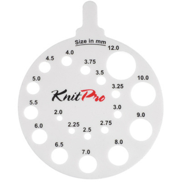 Линейка измерительная для спиц 10991 Knit Pro