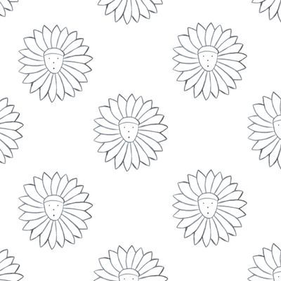 цветы на белом