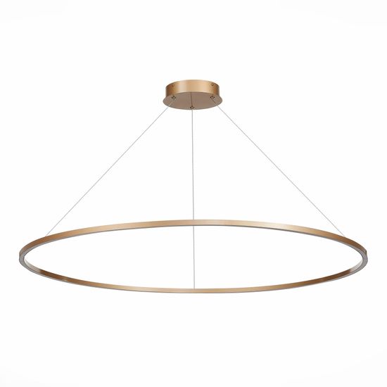 ST605.203.57 Cветильник подвесной SMART ST-Luce Золотистый/Белый LED 1*57W 2800-6500K AURA