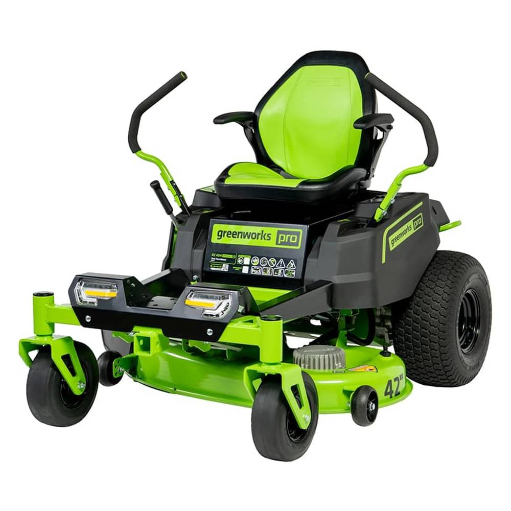 Райдер садовый аккумуляторный с нулевым радиусом разворота Greenworks GC82ZT107, 82V, без АКБ и ЗУ (7404107)