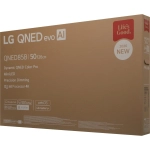 Телевизор LG 50QNED85B 50" Ultra HD QNED MiniLED черный графит, 2026