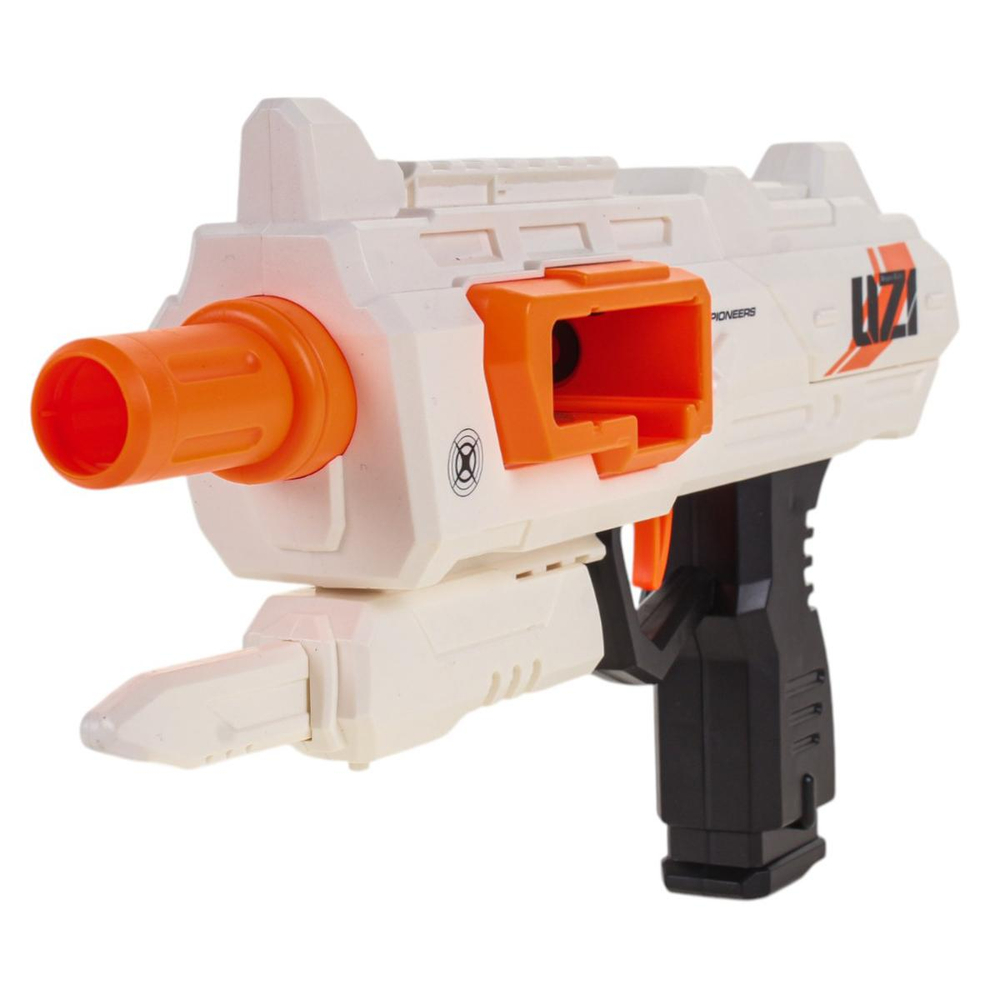 Пистолет с мягк.пулями, коробка XH923-1