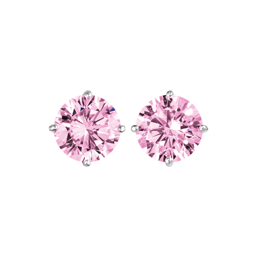 Серьги пусеты De Fete Pink M