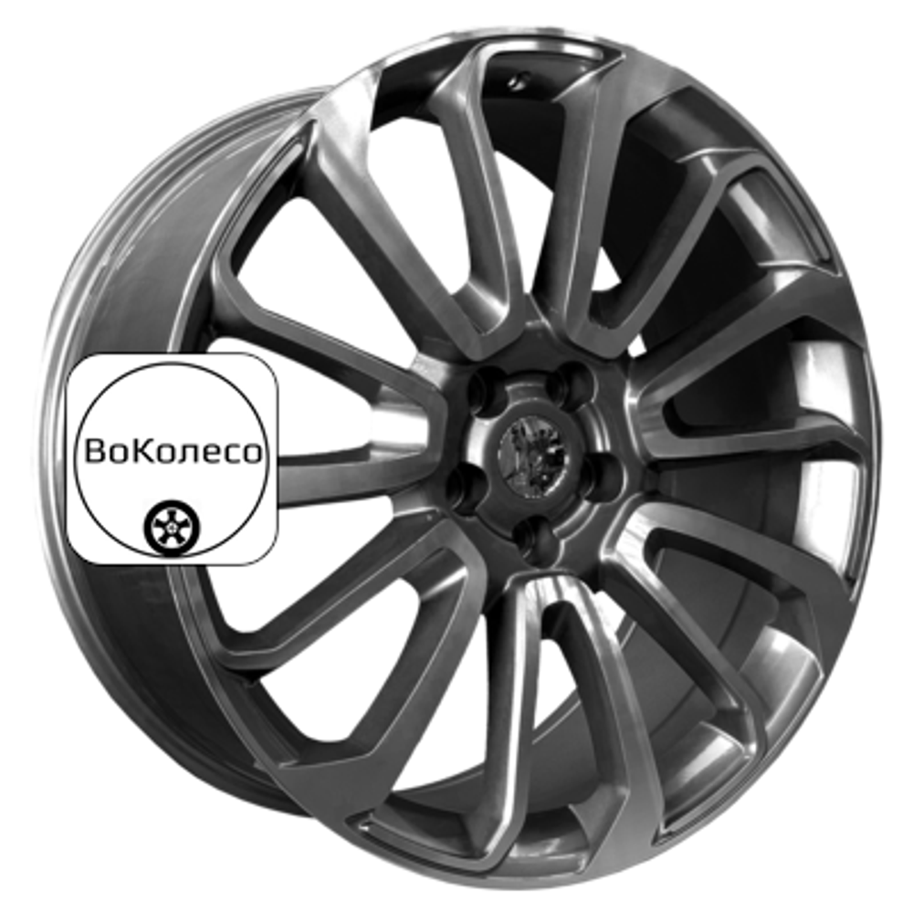 9,5x22/5x120 ET45 D72,6 7013 Gun Metal Machined Face (PDW) PDW