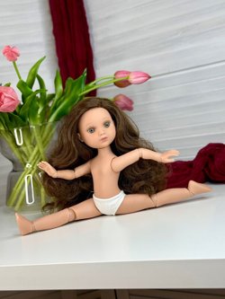 Кукла BERJUAN виниловая шарнирная 35см Ева (4820A7)