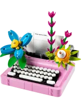 Конструктор Creator 31169 Печатная машинка с цветами