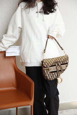 Christian Dior Saddle Bag 25 cm